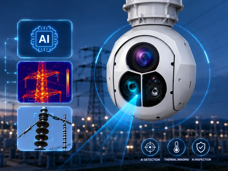 EO IR payload system for energy infrastructure inspection
