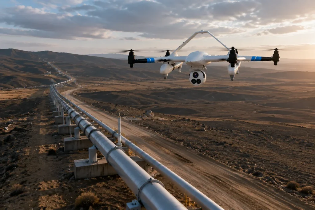 VTOL Pipeline Inspection