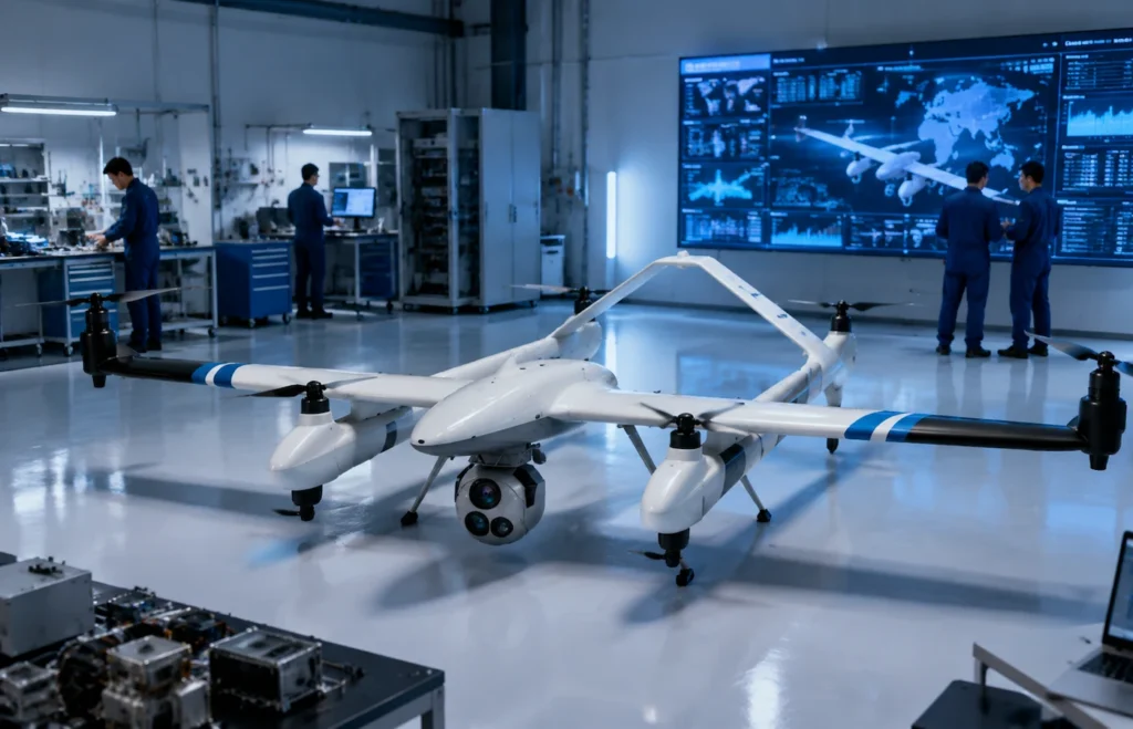 hydrogen-fixed-wing-vtol-uav