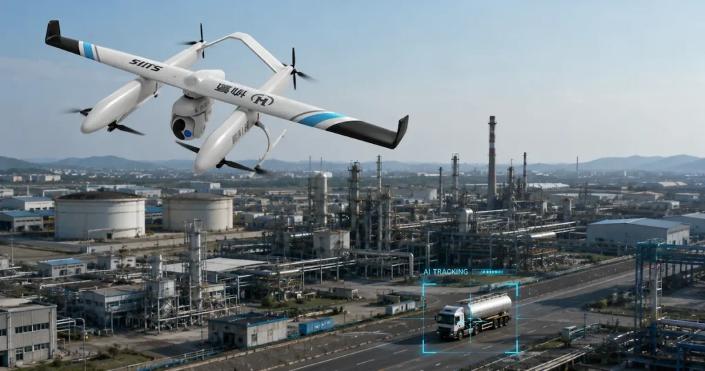 AI tracking technology for professional drone surveillance