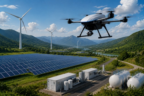 hydrogen uav clean energy operation