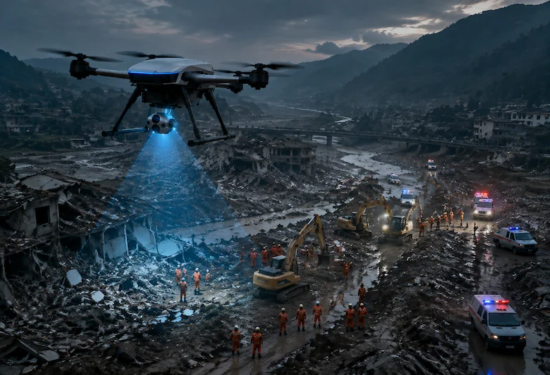 hydrogen uav emergency response
