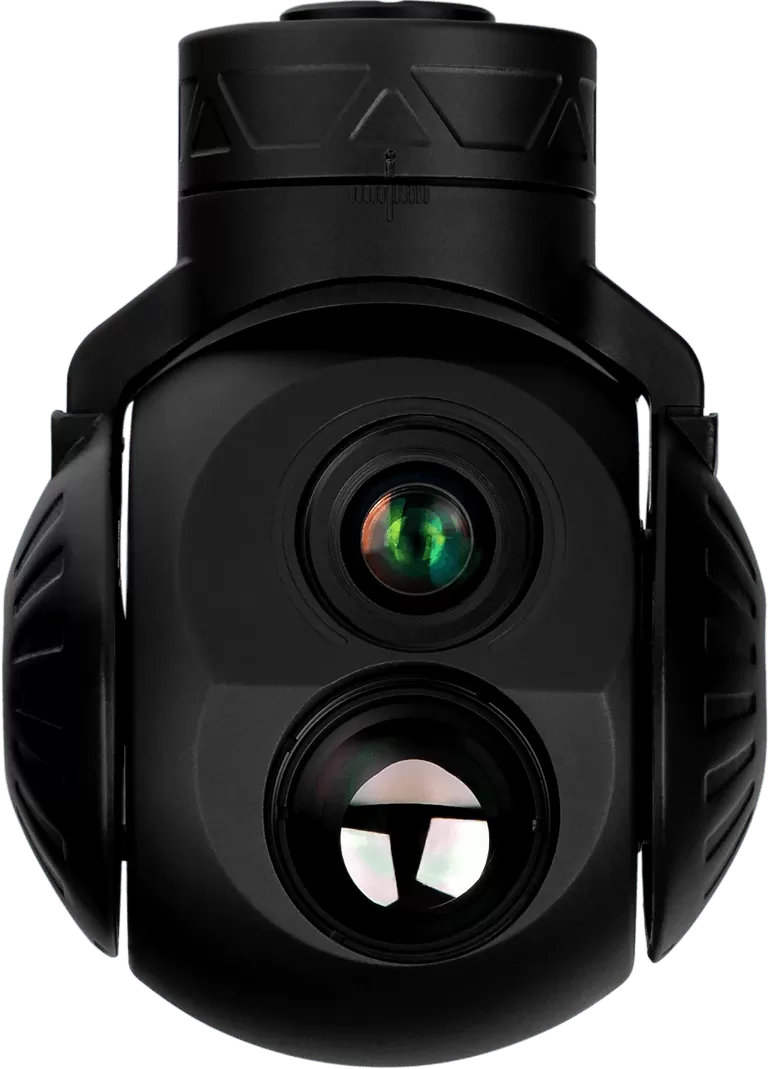 Drone security camera for patrol and perimeter missions