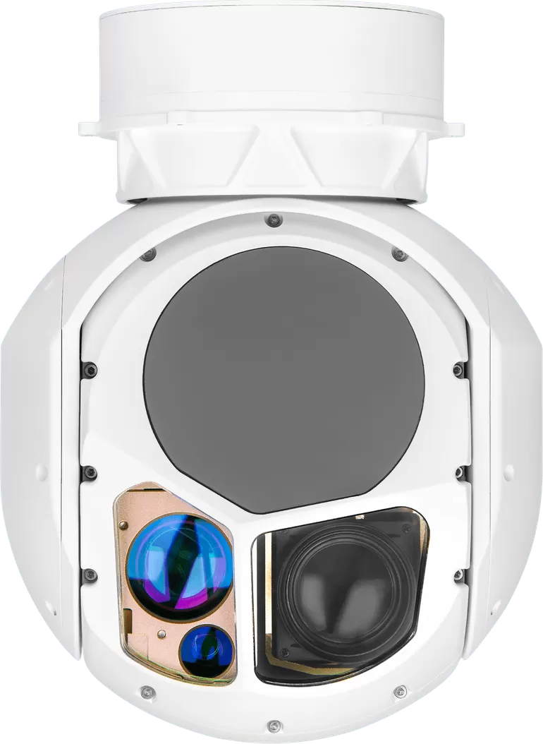 Long distance drone camera for long-range imaging